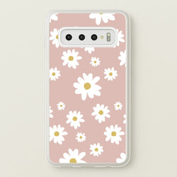 Spring Daisy Pattern  - Spring Phone Case for Galaxy S10