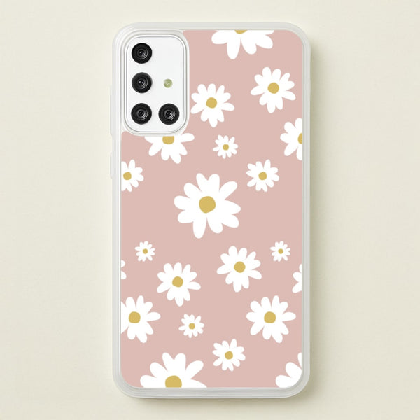 Spring Daisy Pattern  - Spring Phone Case for Galaxy A71