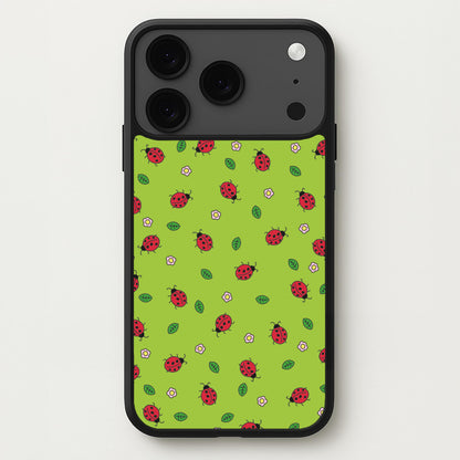 Ladybugs And Flowers - Spring Patterns Phone Case for iPhone 17 Pro Max