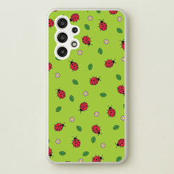 Ladybugs And Flowers - Spring Patterns  - Spring Phone Case for Galaxy A13