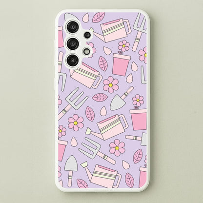 Gardening Tools - Spring Patterns  - Spring Phone Case for Galaxy A13