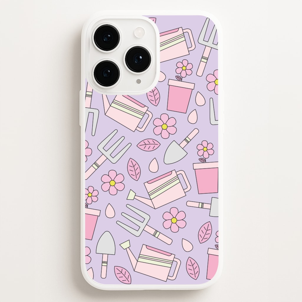 Gardening Tools - Spring Patterns  - Spring Phone Case for iPhone 12 Pro Max
