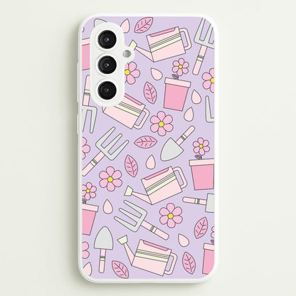 Gardening Tools - Spring Patterns  - Spring Phone Case for Galaxy S23FE