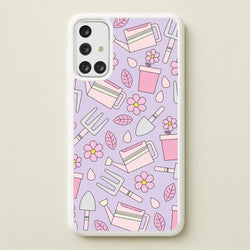 Gardening Tools - Spring Patterns  - Spring Phone Case for Galaxy A71