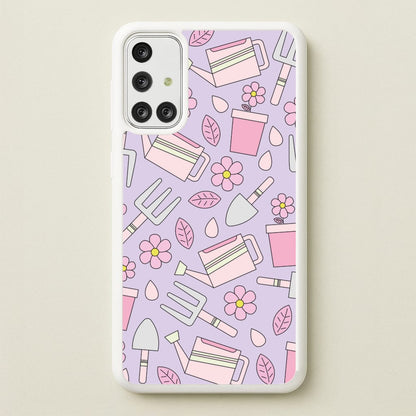 Gardening Tools - Spring Patterns  - Spring Phone Case for Galaxy A71