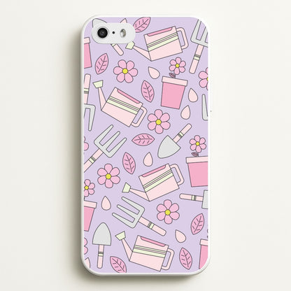 Gardening Tools - Spring Patterns  - Spring Phone Case for iPhone 5 / 5s / SE 2016