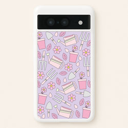 Gardening Tools - Spring Patterns  - Spring Phone Case for Google Pixel 8