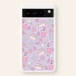 Gardening Tools - Spring Patterns  - Spring Phone Case for Google Pixel 8 Pro