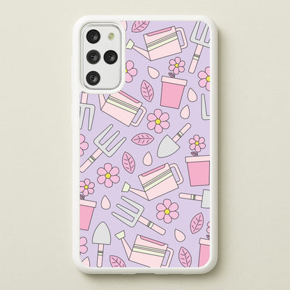 Gardening Tools - Spring Patterns  - Spring Phone Case for Galaxy S20 Plus