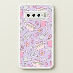 Gardening Tools - Spring Patterns  - Spring Phone Case for Galaxy S10