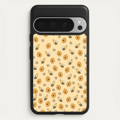 Honey Bees - Spring Patterns  - Spring Phone Case for Google Pixel 9 Pro XL
