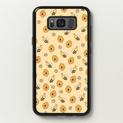 Honey Bees - Spring Patterns  - Spring Phone Case for Galaxy S8
