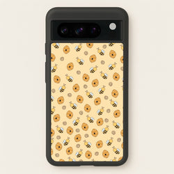 Honey Bees - Spring Patterns  - Spring Phone Case for Google Pixel 8 Pro