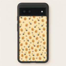 Honey Bees - Spring Patterns  - Spring Phone Case for Google Pixel 7a