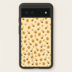 Honey Bees - Spring Patterns  - Spring Phone Case for Google Pixel 6