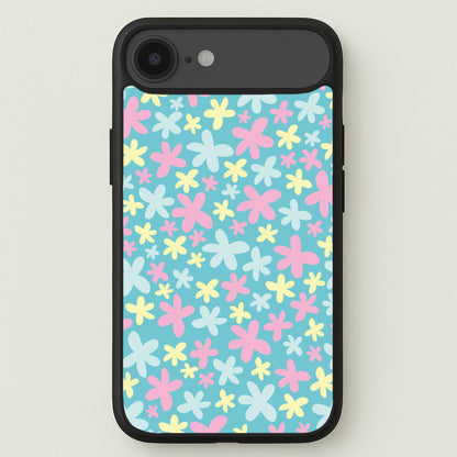 Blue, Pink And Yellow Flowers - Spring Patterns Phone Case for iPhone 17 Air