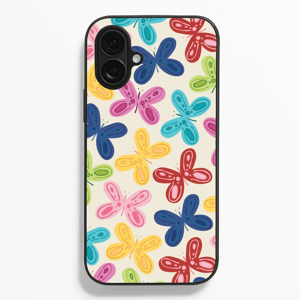 Butterflies - Spring Patterns  - Spring Phone Case for iPhone 16 Plus