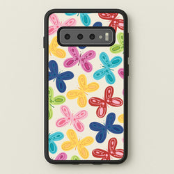 Butterflies - Spring Patterns  - Spring Phone Case for Galaxy S10