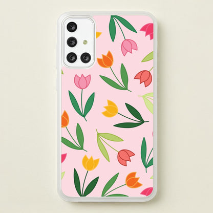 Tulips - Spring Patterns  - Spring Phone Case for Galaxy A71