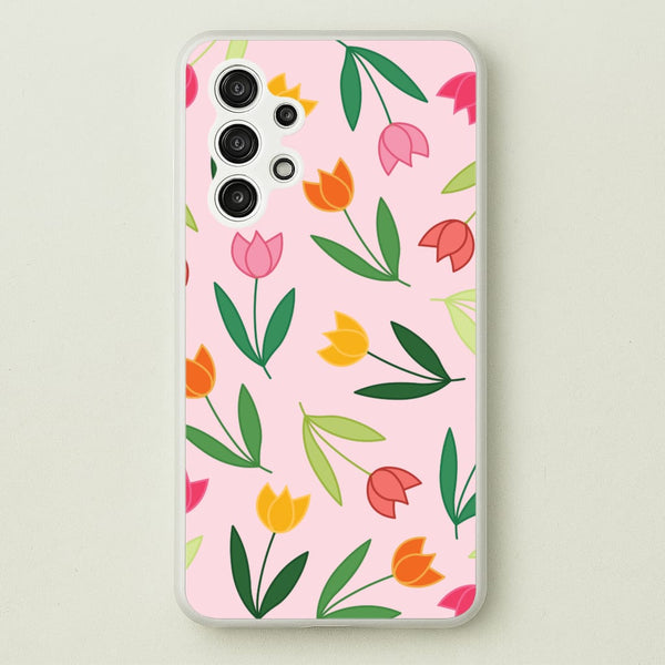 Tulips - Spring Patterns  - Spring Phone Case for Galaxy A13
