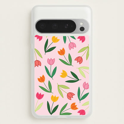 Tulips - Spring Patterns  - Spring Phone Case for Google Pixel 9 Pro XL