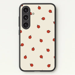 Ladybirds - Spring Patterns  - Spring Phone Case for Galaxy S25