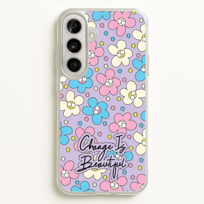 Happy Flowers Pattern  - Spring Phone Case for Galaxy A56