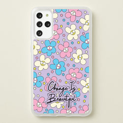 Happy Flowers Pattern  - Spring Phone Case for Galaxy S20 Plus