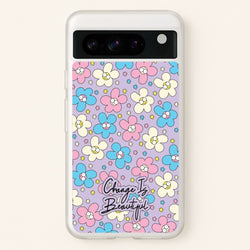 Happy Flowers Pattern  - Spring Phone Case for Google Pixel 8 Pro