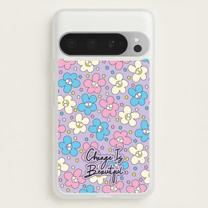 Happy Flowers Pattern  - Spring Phone Case for Google Pixel 9 Pro XL