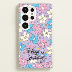 Happy Flowers Pattern  - Spring Phone Case for Galaxy S25 Ultra