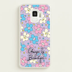 Happy Flowers Pattern  - Spring Phone Case for Galaxy S9