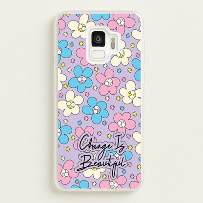 Happy Flowers Pattern  - Spring Phone Case for Galaxy S9