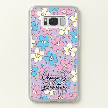 Happy Flowers Pattern  - Spring Phone Case for Galaxy S8