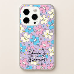 Happy Flowers Pattern  - Spring Phone Case for iPhone 14 Pro
