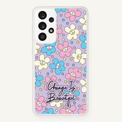 Happy Flowers Pattern  - Spring Phone Case for Galaxy A53