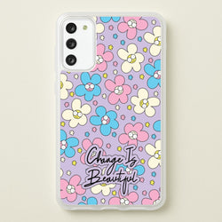 Happy Flowers Pattern  - Spring Phone Case for Galaxy S20