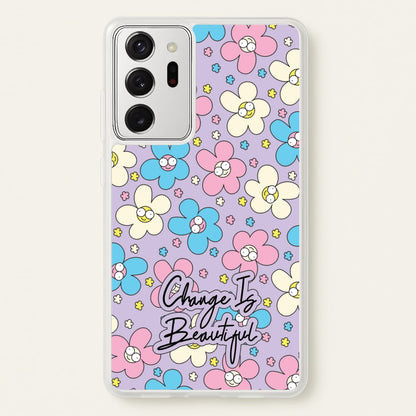 Happy Flowers Pattern  - Spring Phone Case for Galaxy Note 20 Ultra