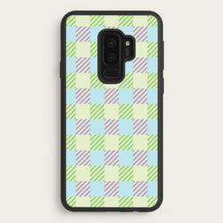 Green And Purple Checkered  - Spring Phone Case for Galaxy S9 Plus