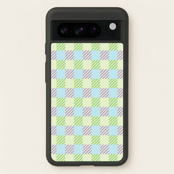 Green And Purple Checkered  - Spring Phone Case for Google Pixel 8 Pro