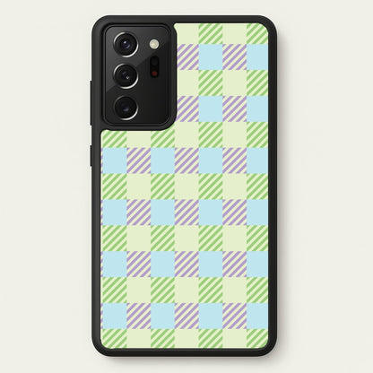 Green And Purple Checkered  - Spring Phone Case for Galaxy Note 20 Ultra
