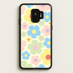 Rainbow Flowers Pattern  - Spring Phone Case for Galaxy S9