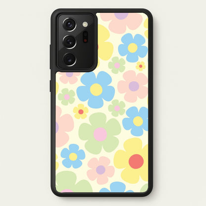 Rainbow Flowers Pattern  - Spring Phone Case for Galaxy Note 20 Ultra