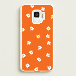 Orange Daisies  - Spring Phone Case for Galaxy S9