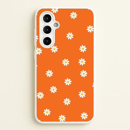 Orange Daisies  - Spring Phone Case for Galaxy A54