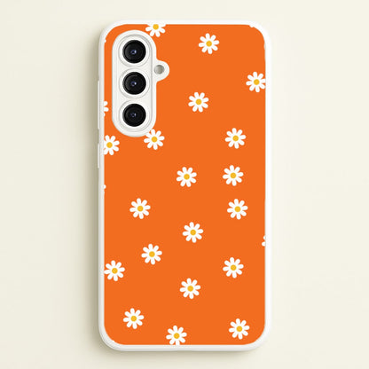 Orange Daisies  - Spring Phone Case for Galaxy A16