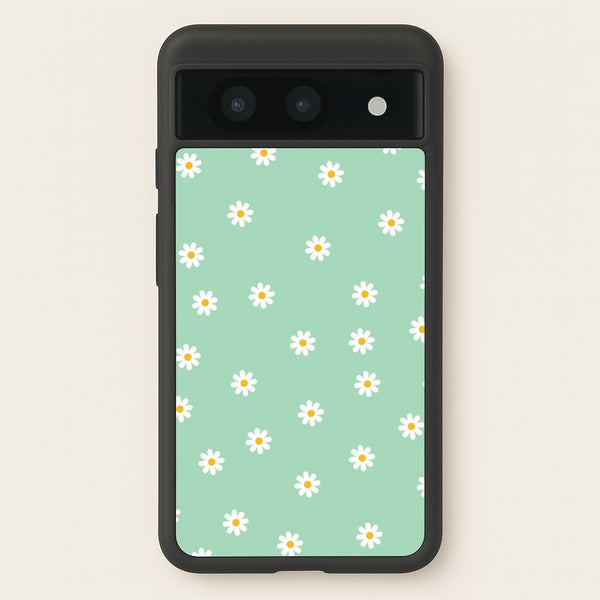 Teal Daisies  - Spring Phone Case for Google Pixel 8a