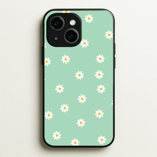 Teal Daisies  - Spring Phone Case for iPhone 15