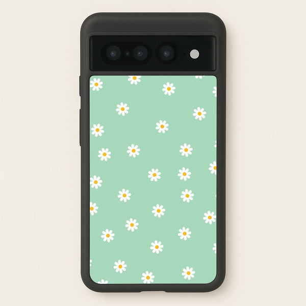 Teal Daisies  - Spring Phone Case for Google Pixel 7 Pro