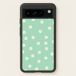 Teal Daisies  - Spring Phone Case for Google Pixel 8 Pro